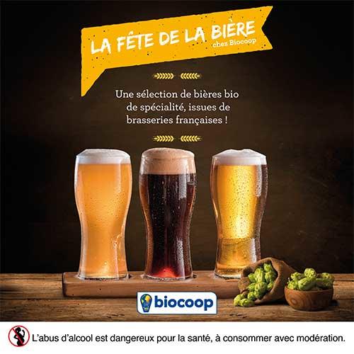 C’est la fête de la bière chez Biocoop !