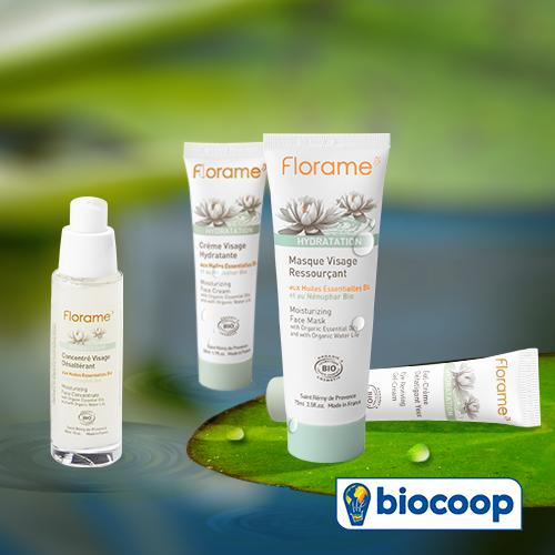 Cosmétiques du mois de juillet : Gamme hydratation de Florame Cosmétiques du mois de juillet : Gamme hydratation de Florame